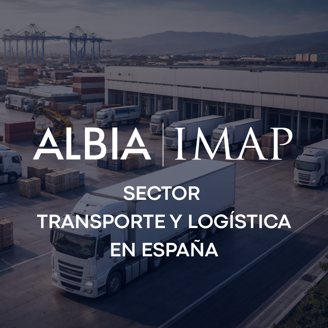 Carátula para el post web de la consolidación del sector transporte y logística en España