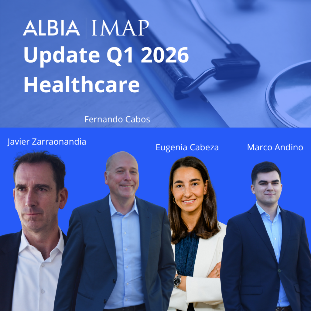 NUEVO INFORME DE M&A EN EL SECTOR SALUD: FUSIONES Y ADQUISICIONES EN EL PRIMER TRIMESTRE DE 2026